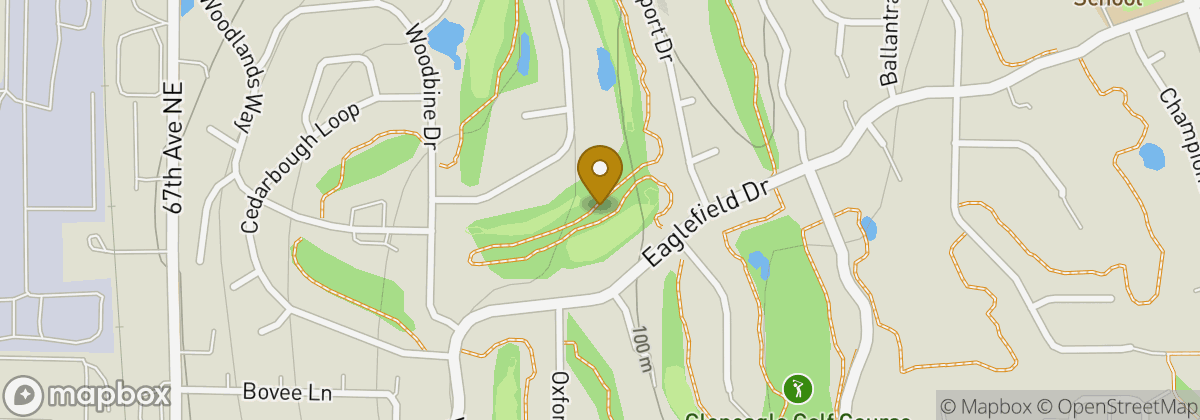 Map location: Gleneagle Golf Course