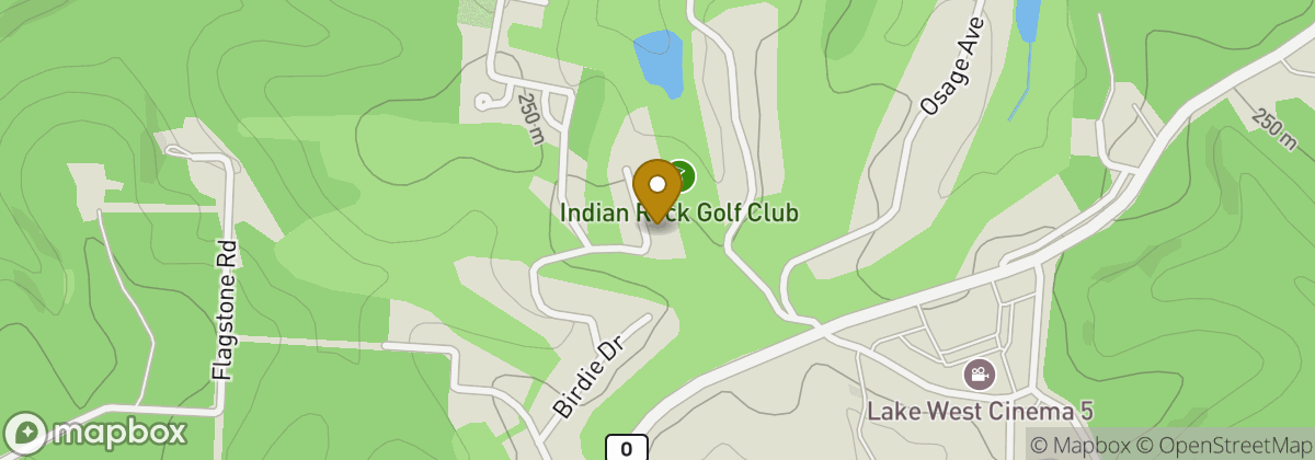 Map location: Indian Rock Golf Club