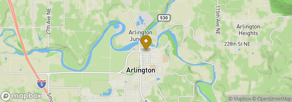 Map location: Arlington