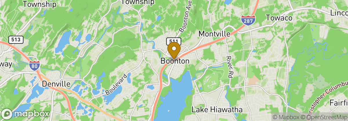 Map location: Boonton