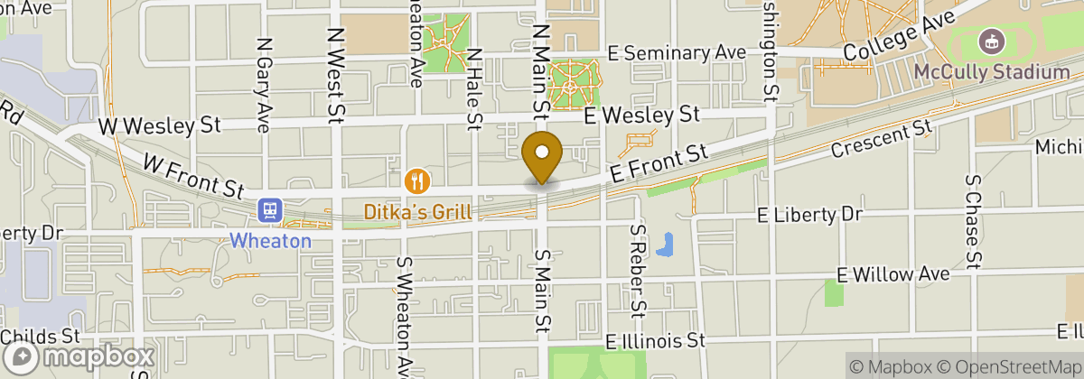 Map location: Cantigny Golf & Tennis Club