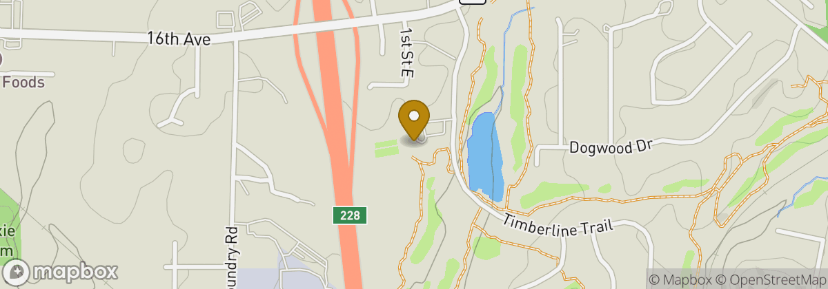 Map location: Timberline Golf Club