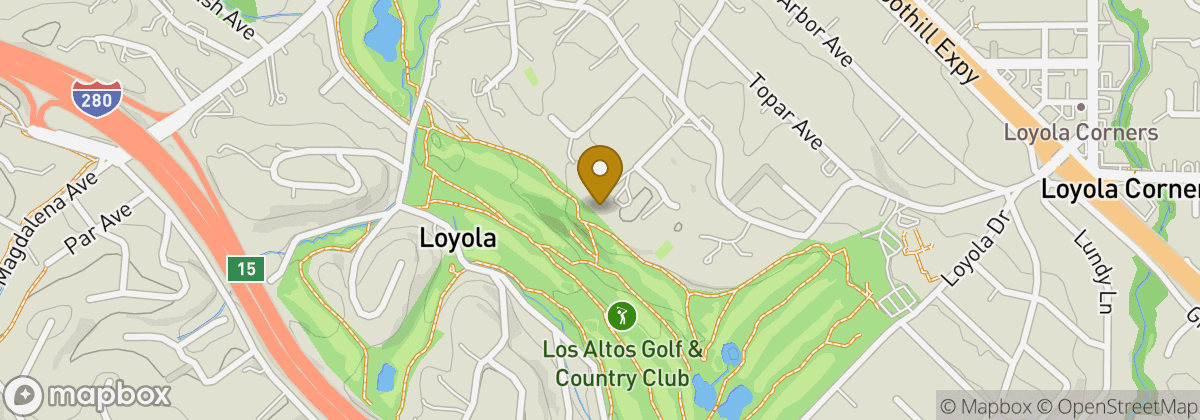 Map location: Los Altos Golf & Country Club