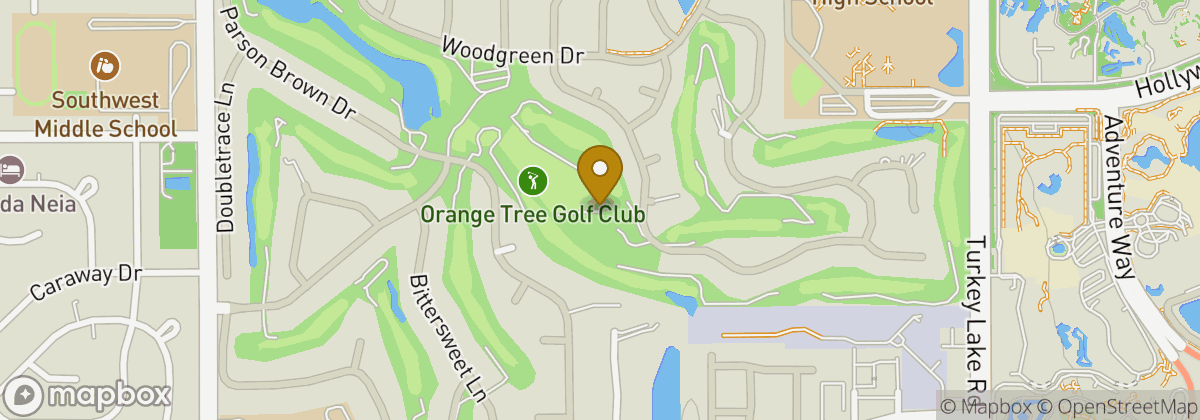 Map location: Orange Tree Golf Club