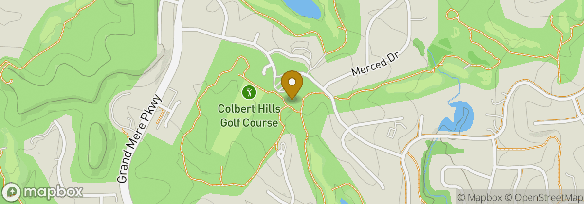 Map location: Colbert Hills Golf Course
