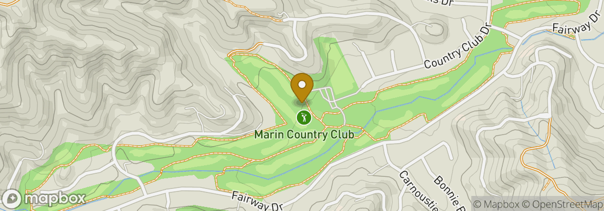 Map location: Marin Country Club