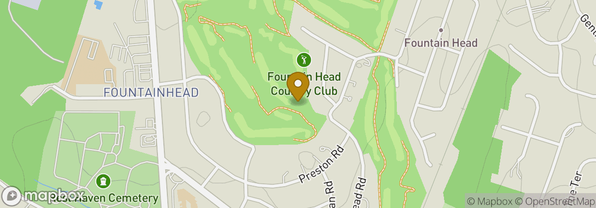 Map location: Fountain Head Country Club