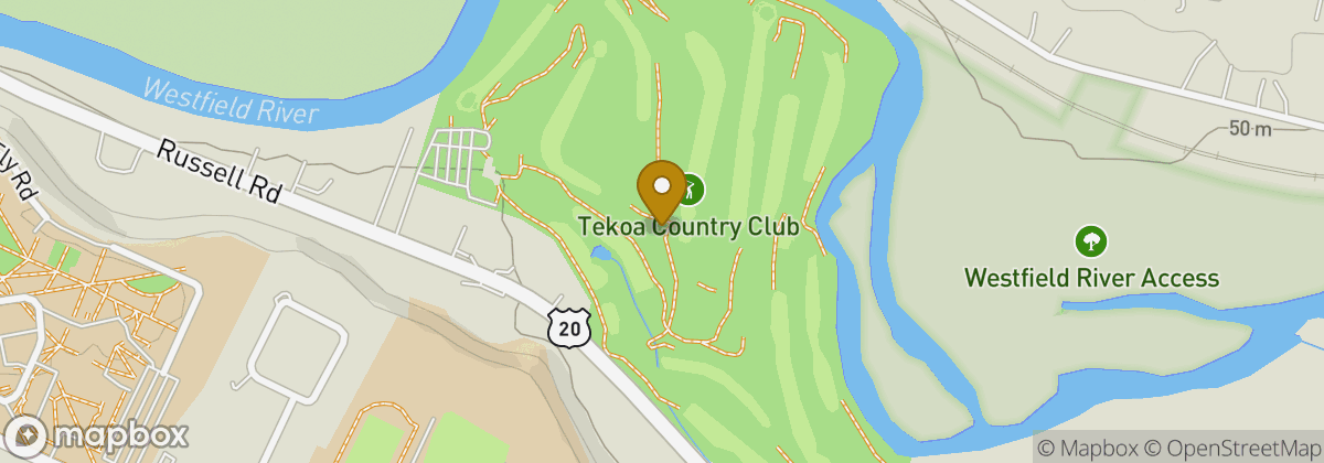 Map location: Tekoa Country Club