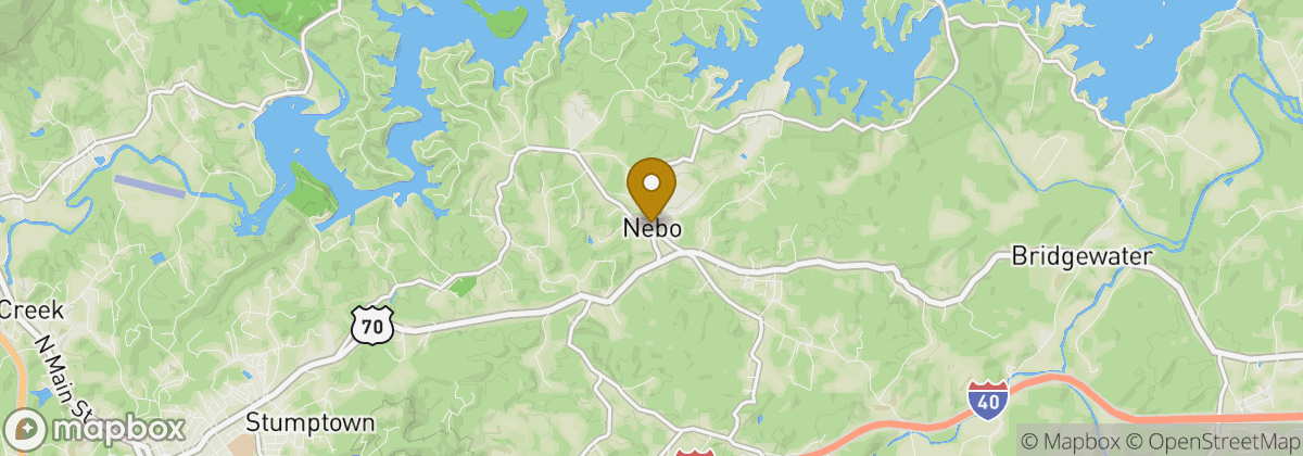 Map location: Nebo