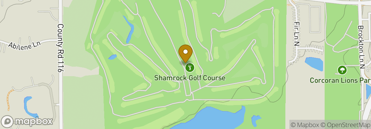 Map location: Shamrock Golf Course