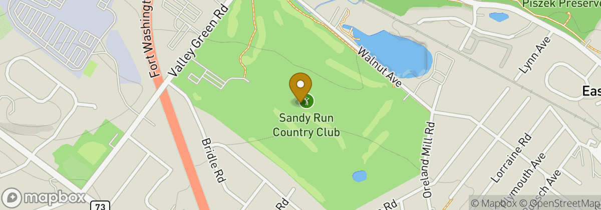 Map location: Sandy Run Country Club