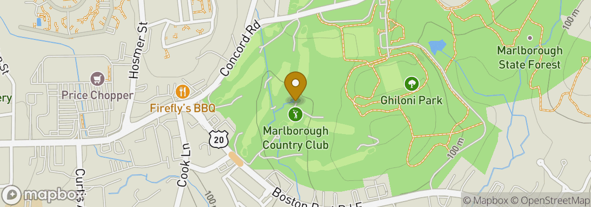 Map location: Marlborough Country Club