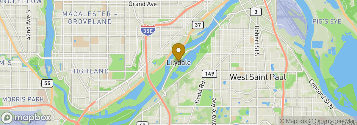 Map location: Lilydale