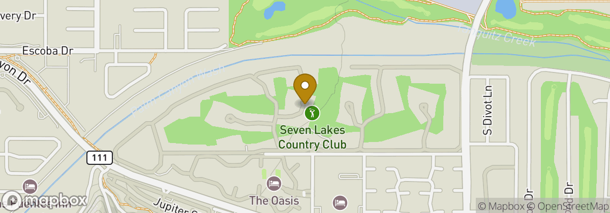Map location: Seven Lakes Country Club