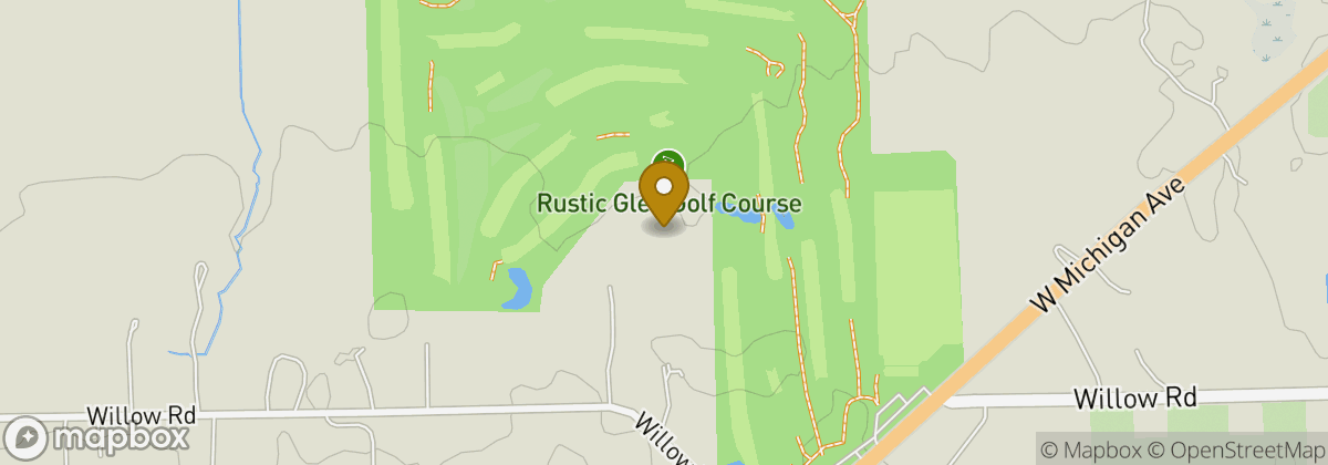 Map location: Rustic Glen Golf Club