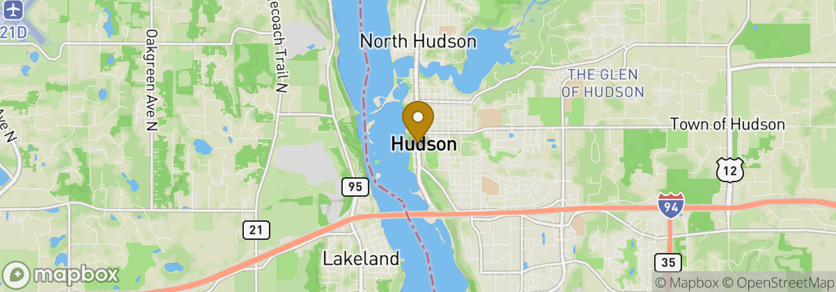 Map location: Hudson