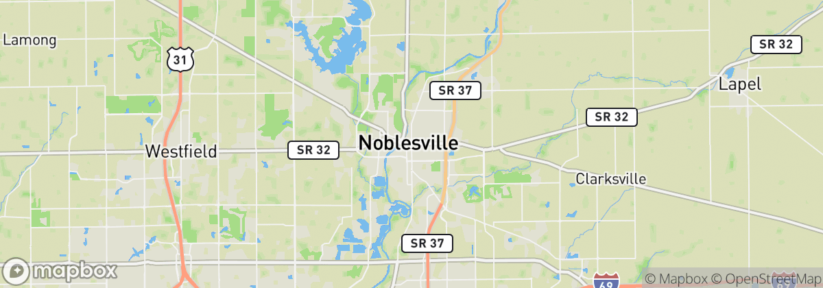 Map: Noblesville, IN