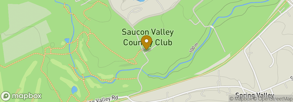 Map location: Saucon Valley Country Club Weyhill Course