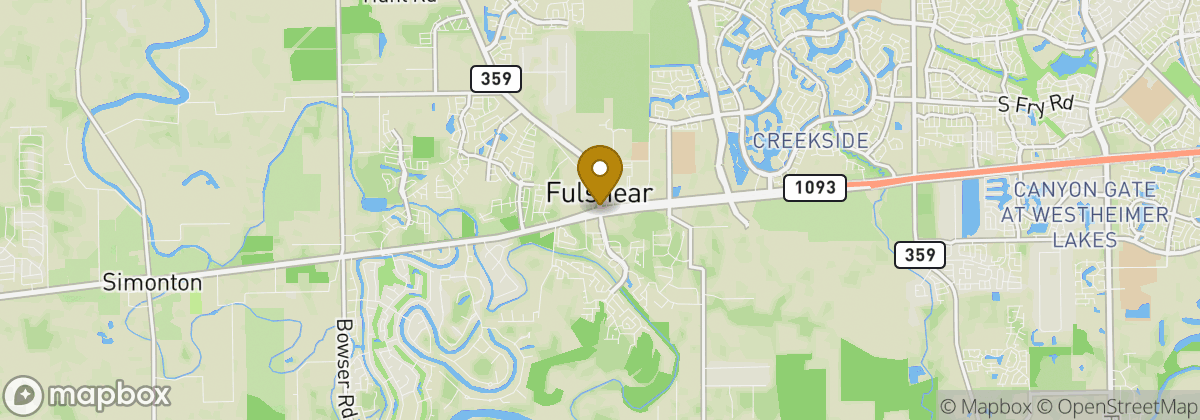 Map location: Fulshear