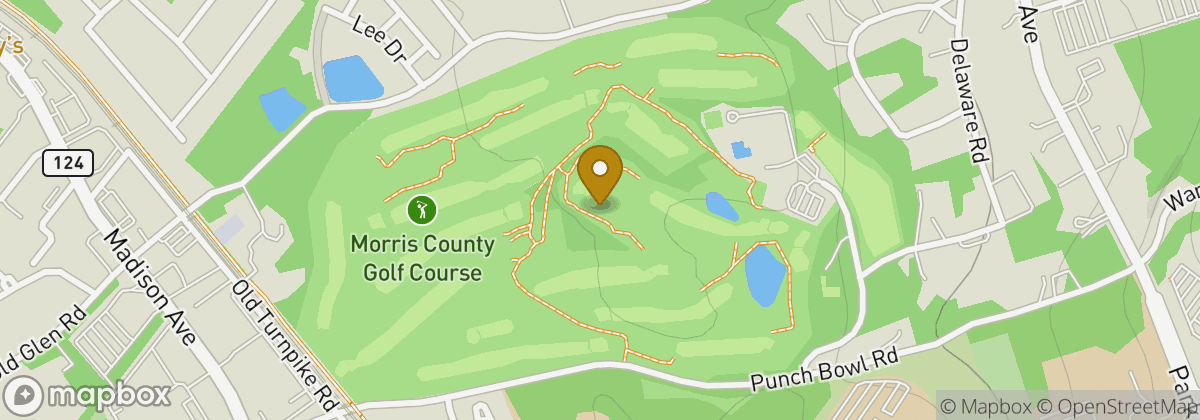 Map location: Morris County Golf Club