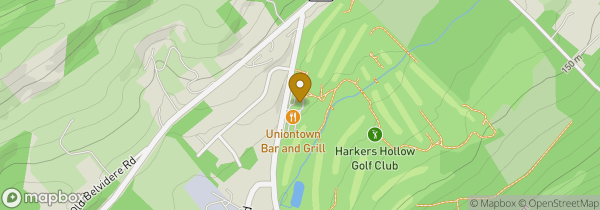 Map location: Harkers Hollow Golf Club & Events Venue