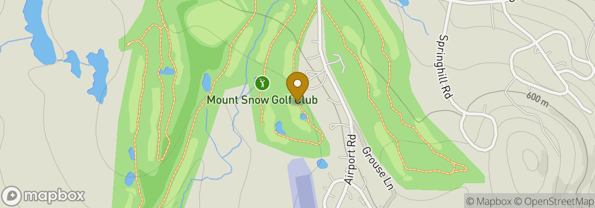 Map location: Mount Snow Golf Club