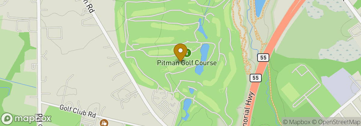 Map location: Pitman Golf Course
