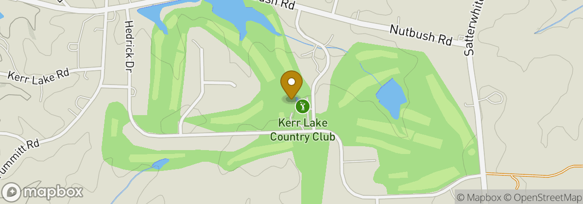 Map location: Kerr Lake Country Club