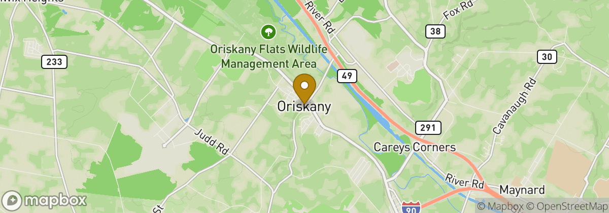 Map location: Oriskany