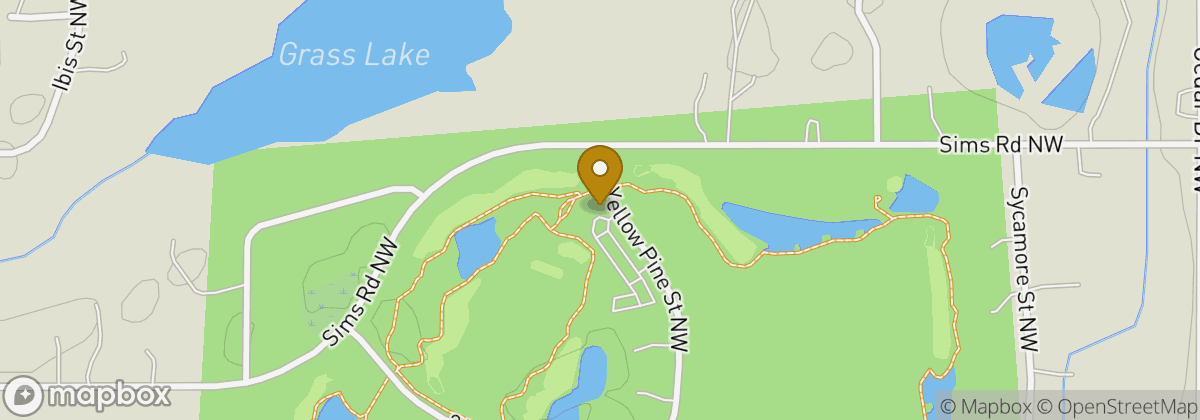 Map location: Refuge Golf Club & Wedding Venue