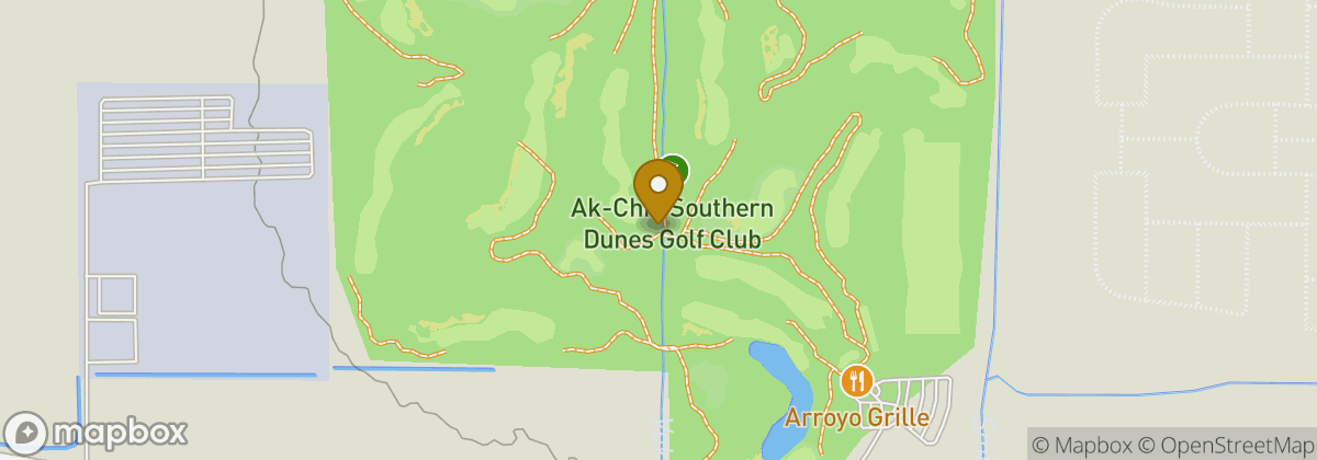 Map location: Ak-Chin Southern Dunes Golf Club