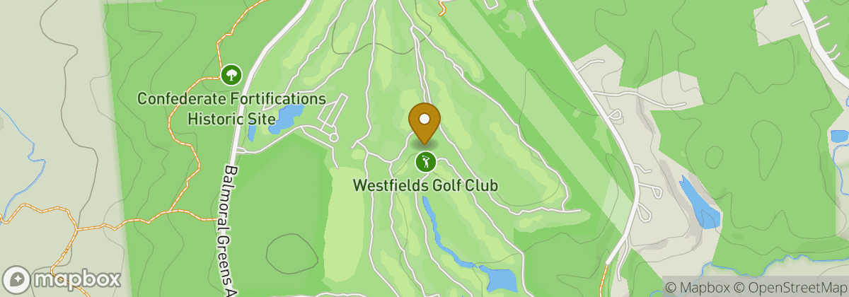 Map location: Westfields Golf Club