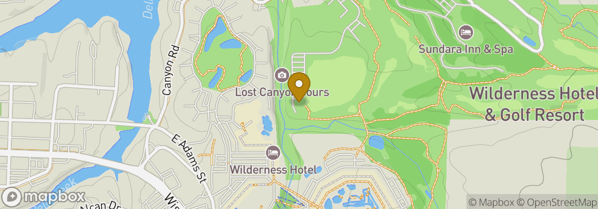 Map location: Wild Rock Golf Club