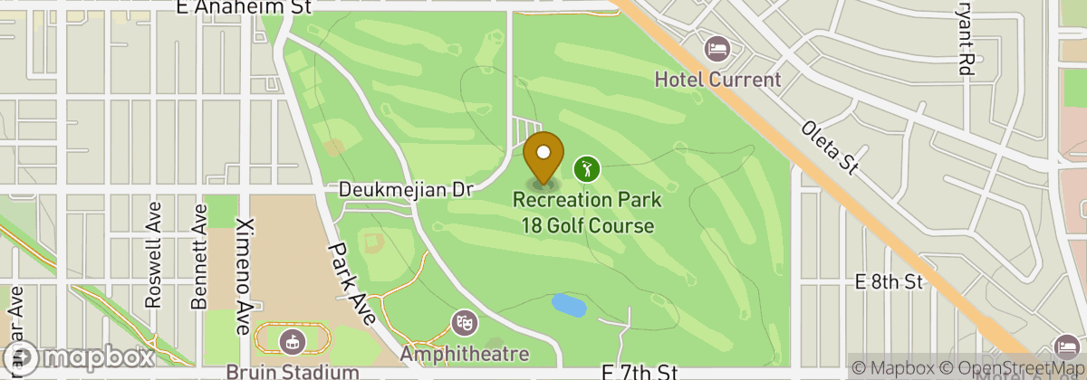Map location: Recreation Park Golf Course 18