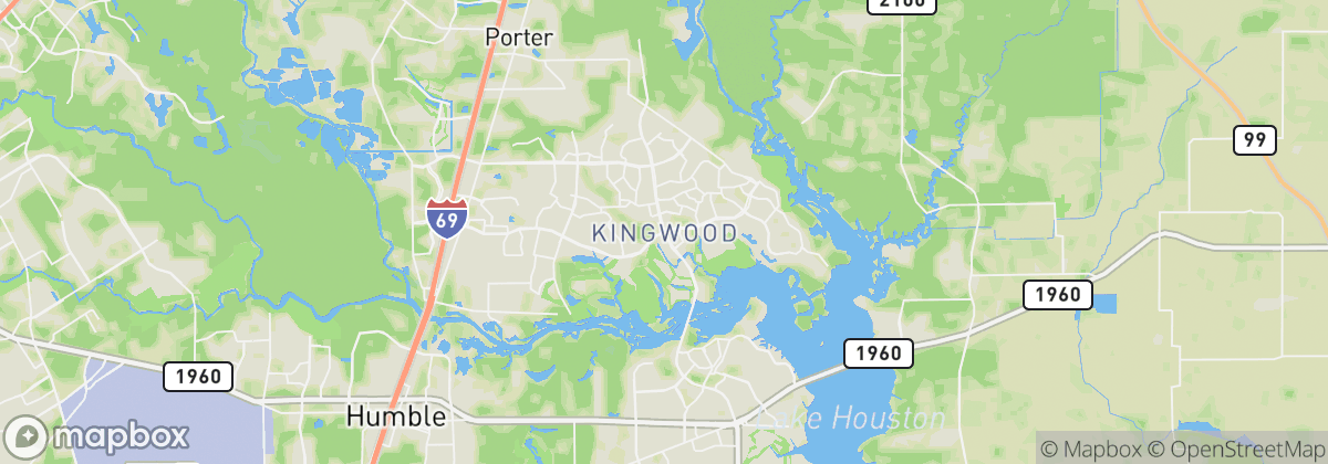 Map: Kingwood, TX