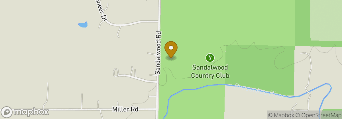 Map location: Patriot Golf Club