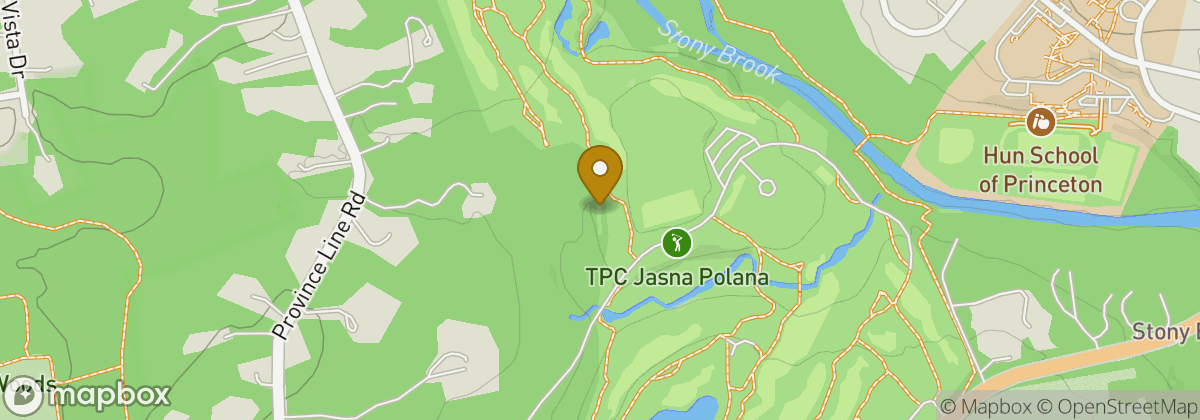 Map location: TPC Jasna Polana