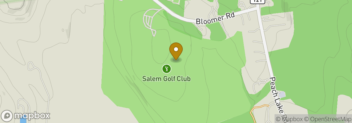 Map location: Salem Golf Club