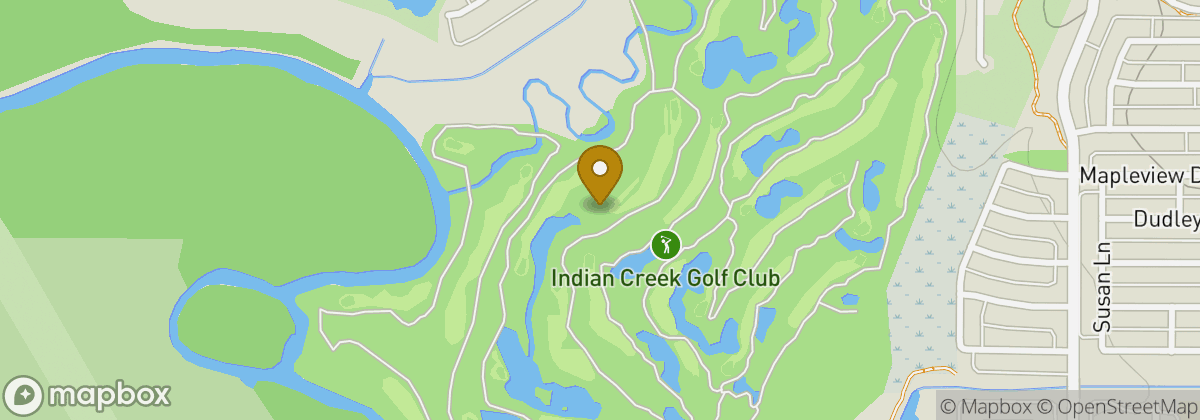 Map location: Indian Creek Golf Club