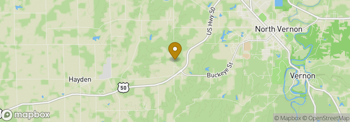 Map location: North Vernon