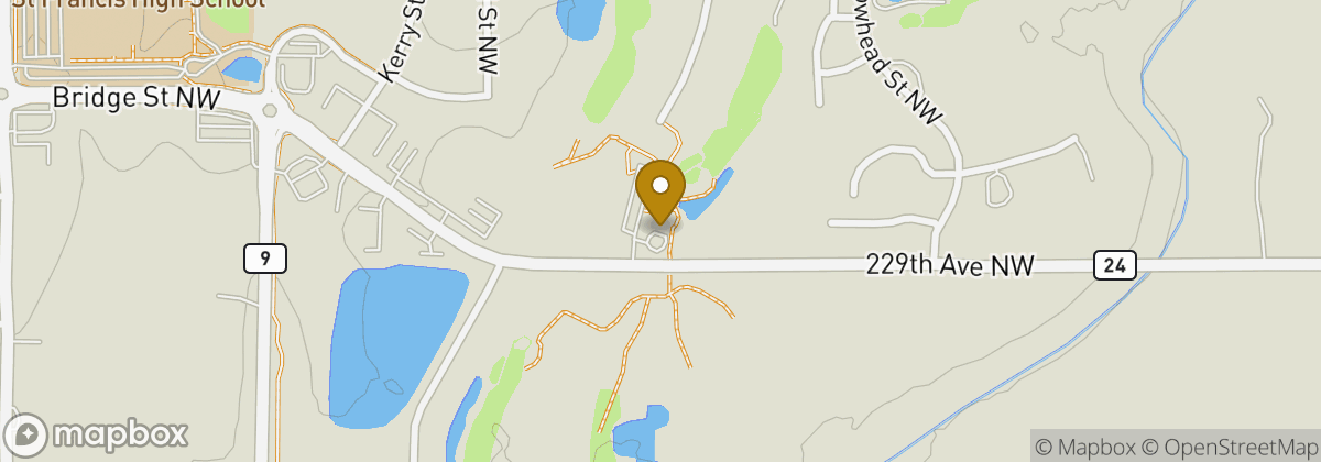 Map location: The Ponds Golf Course