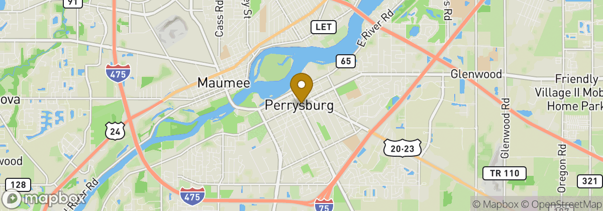 Map location: Perrysburg