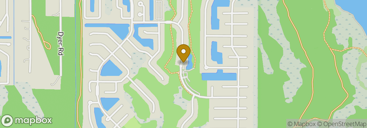 Map location: Savanna Club Golf Course