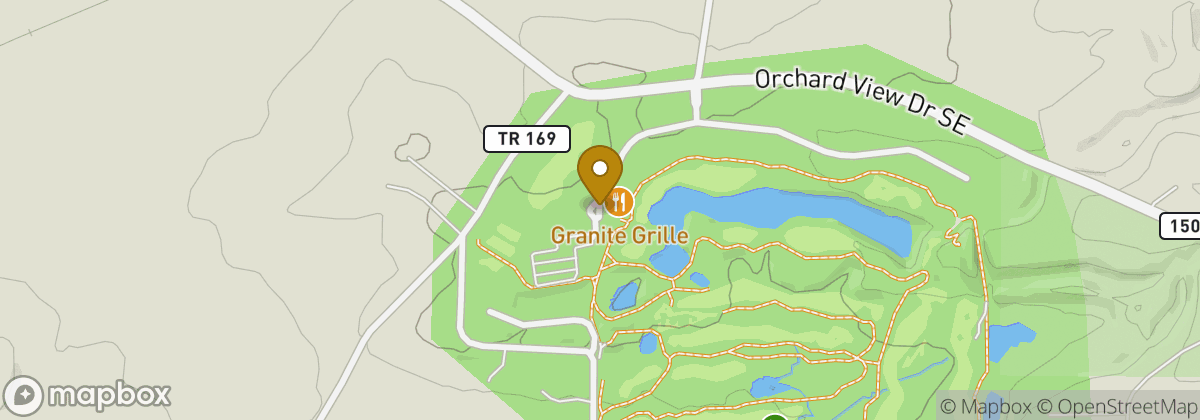 Map location: The Quarry Golf Club & Venue