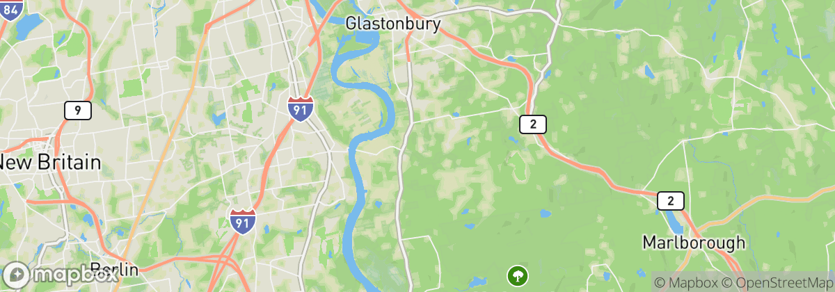 Map: South Glastonbury, CT
