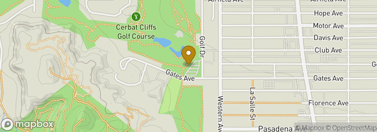 Map location: Cerbat Cliffs Golf Course