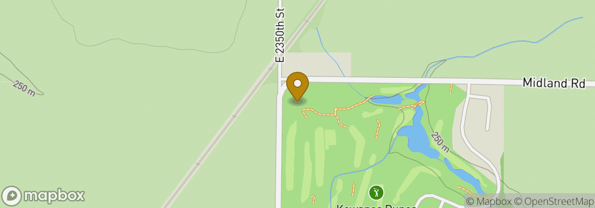 Map location: Midland Golf Club (formerly Kewanee Dunes)