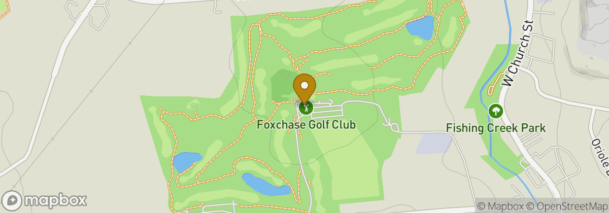 Map location: Foxchase Golf Club