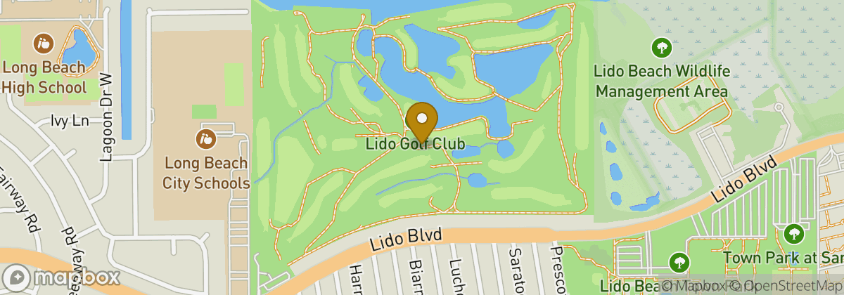 Map location: Lido Golf Club