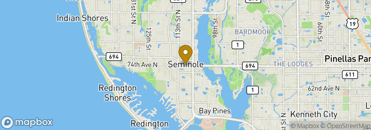 Map location: Seminole